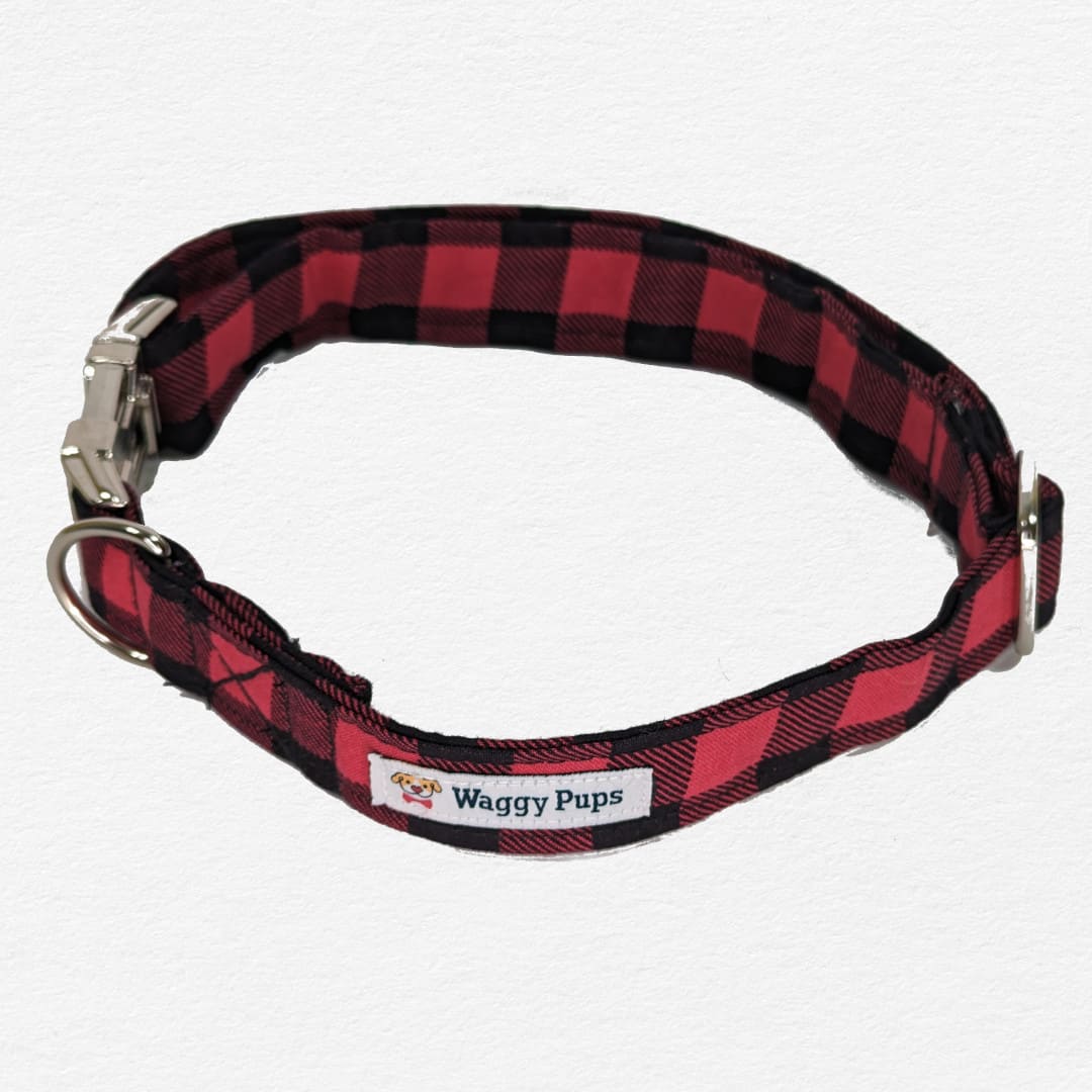 Buffalo Plaid Dog Collar
