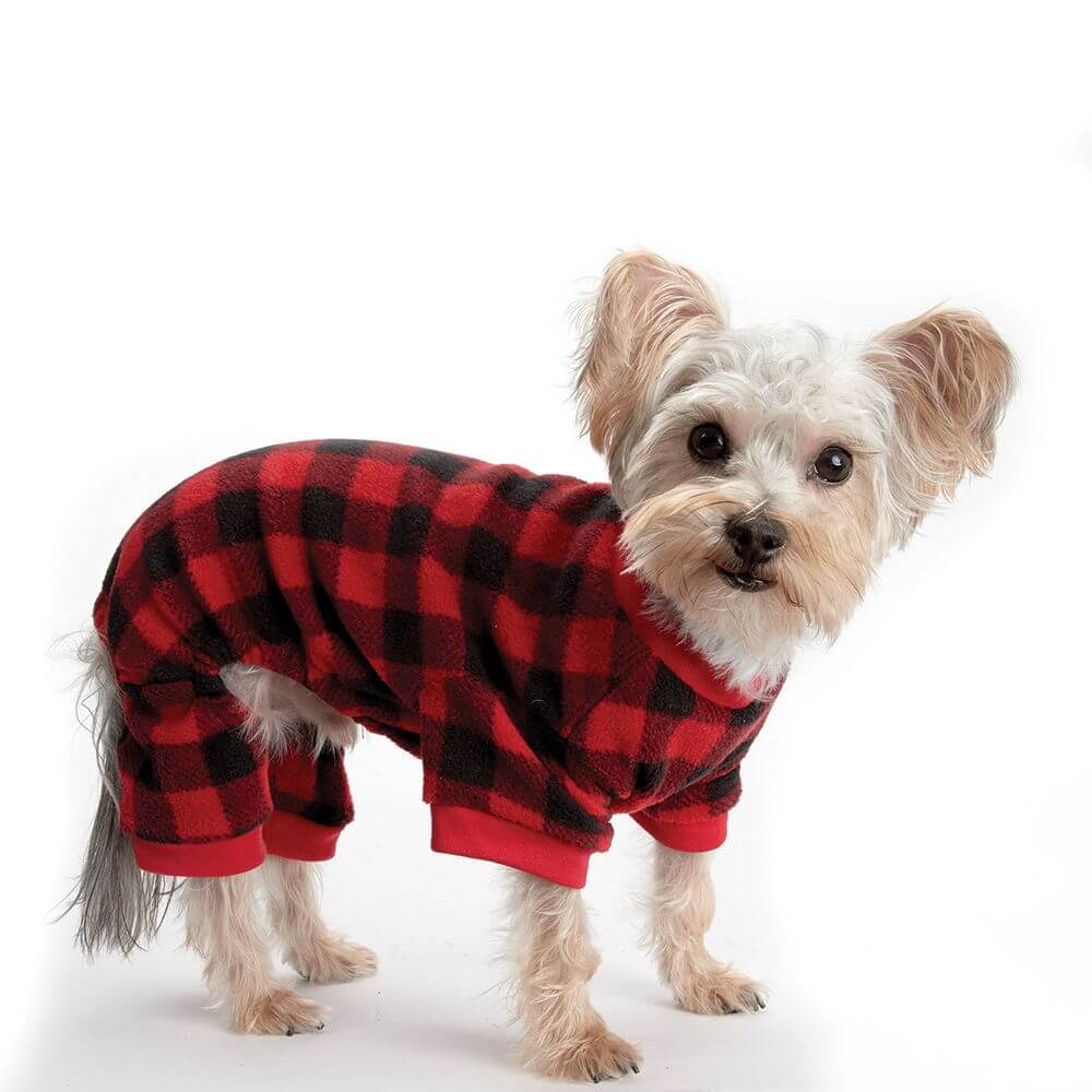 Buffalo Check Dog Pajamas