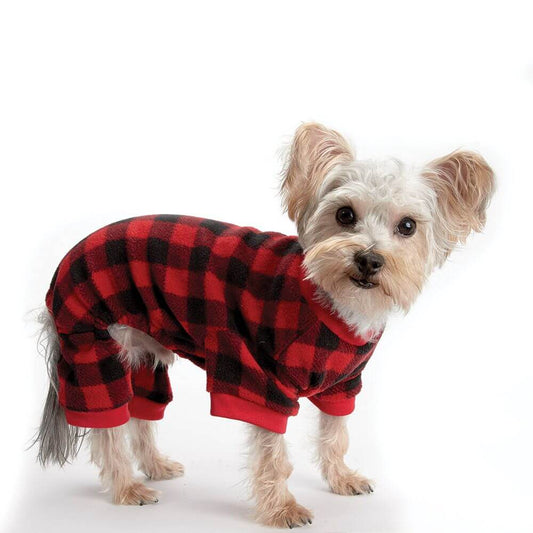 Buffalo Check Dog Pajamas