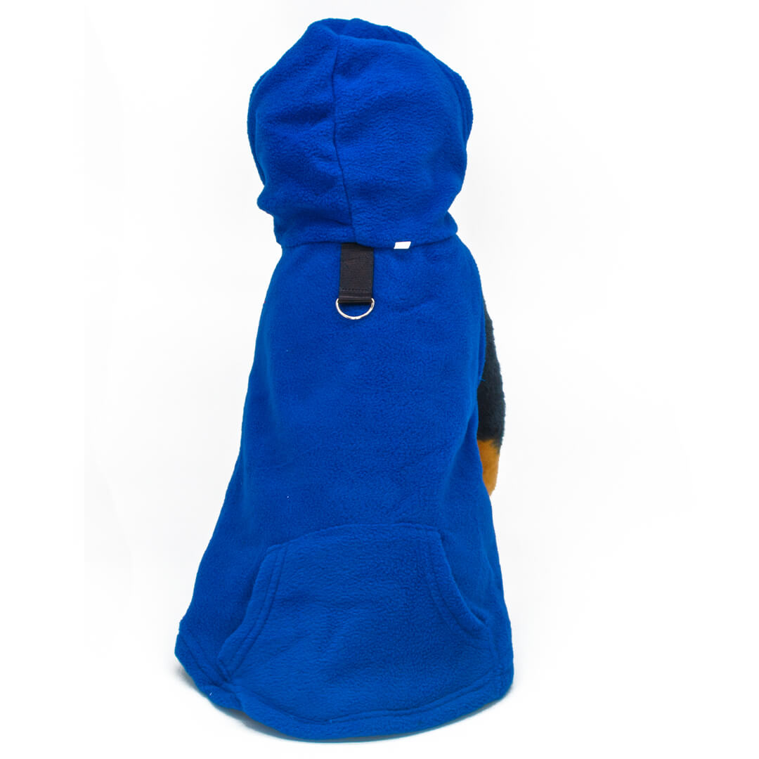 Dogonet Blue Fleece Dog Hoodie