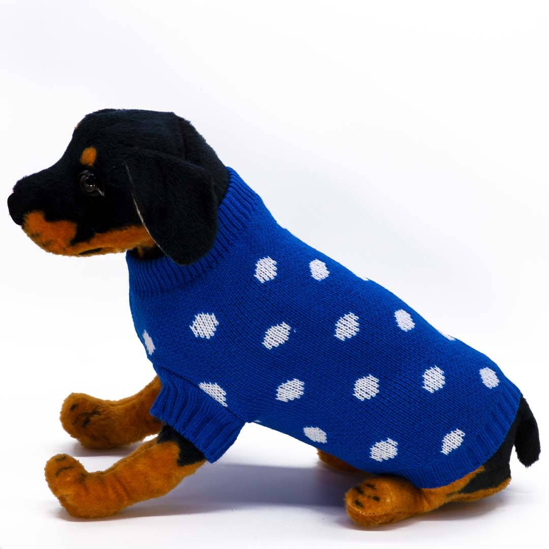 Polka dot deals dog sweater