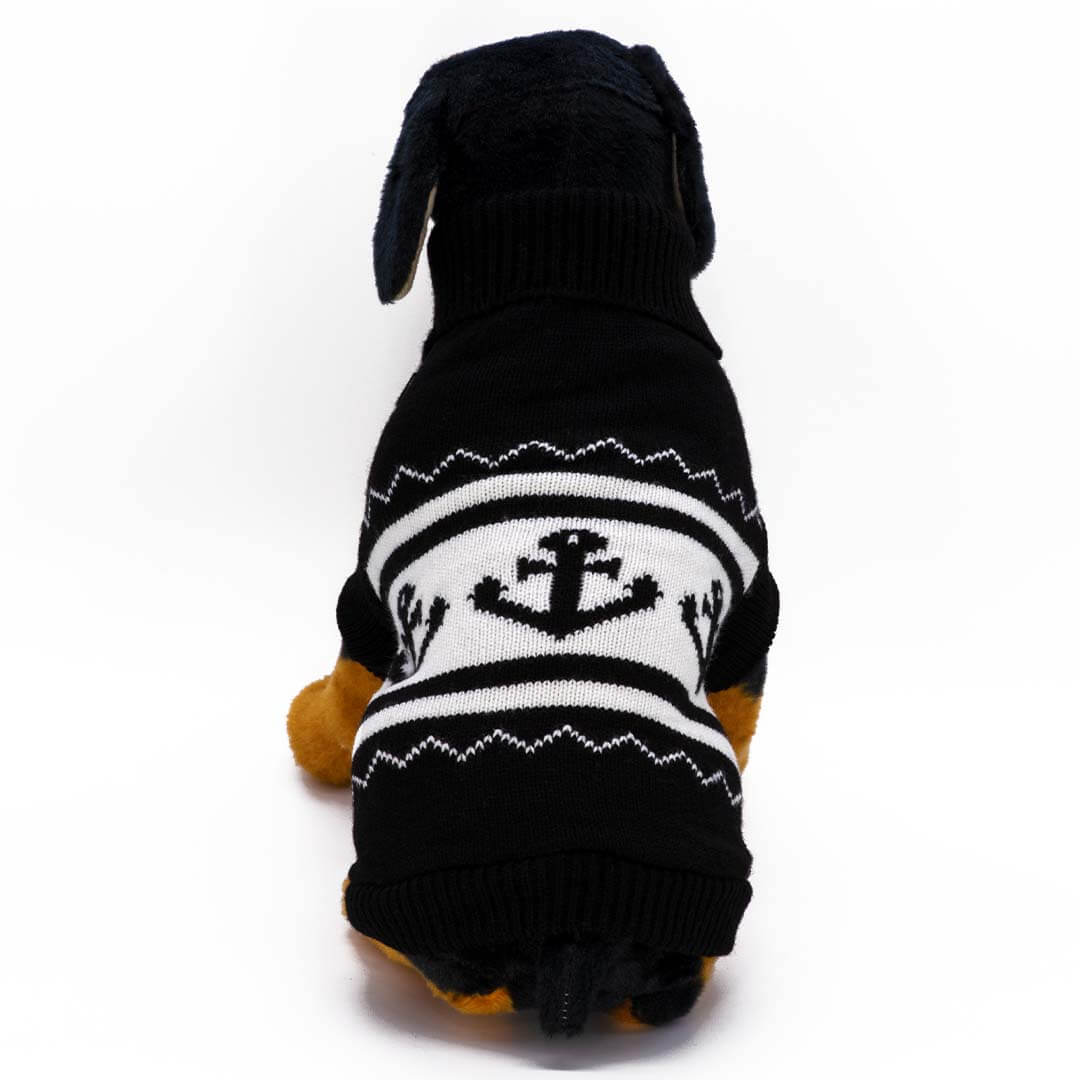 Guinevere Nautical Dog Sweater