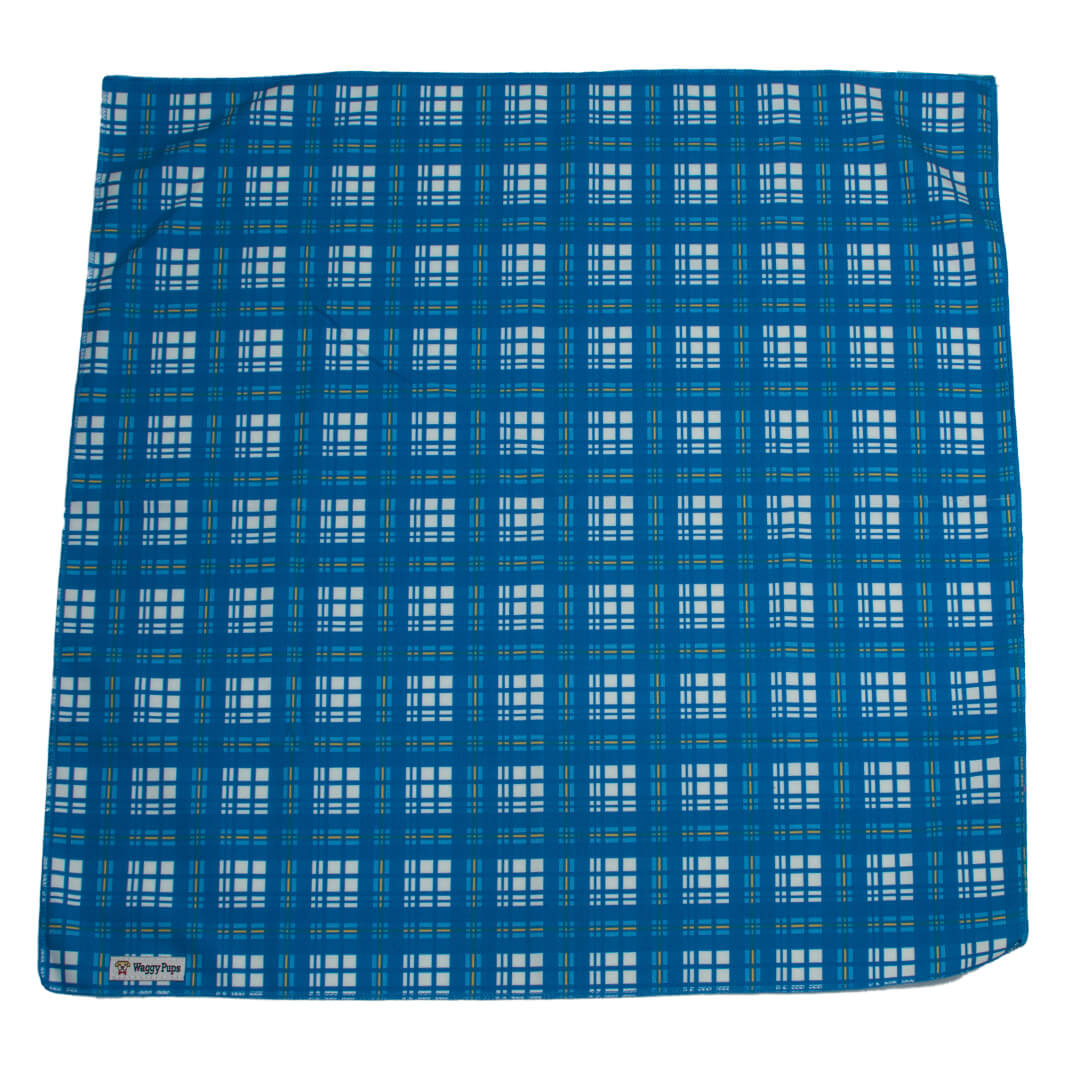 Newport Plaid Dog Bandana - Waggy Pups