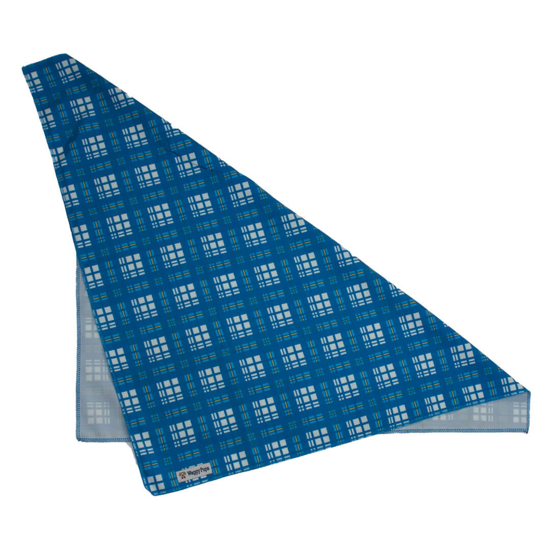 Newport Plaid Dog Bandana - Waggy Pups