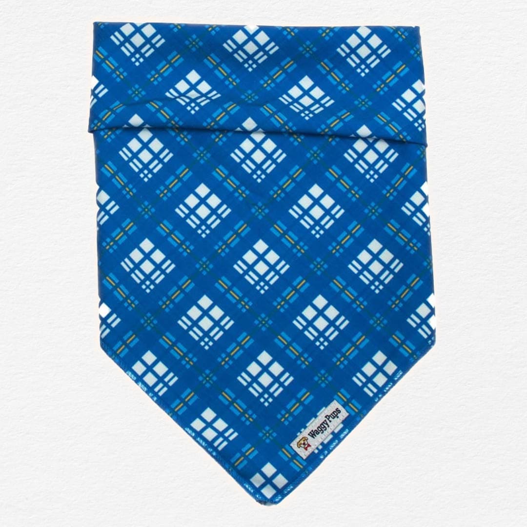 Newport Plaid Dog Bandana