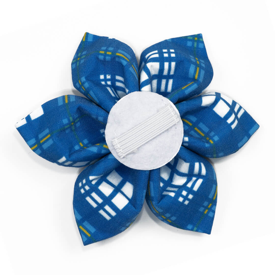 Newport Plaid Dog Flower - Waggy Pups