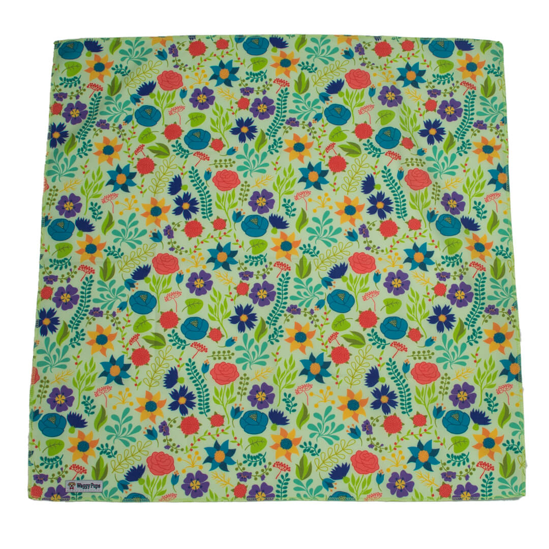Vibrant Bouquet Dog Bandana - Waggy Pups