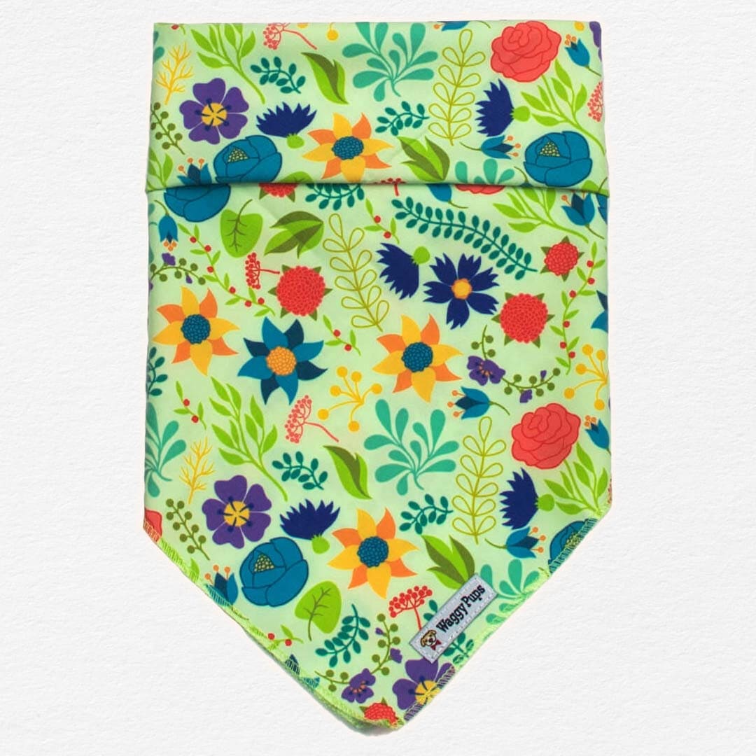 Vibrant Bouquet Dog Bandana