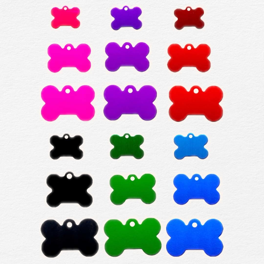 Blue Personalized Tag for Dogs