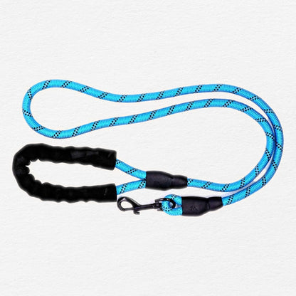 Dogonet 5ft Blue Reflective Rope Dog Leash