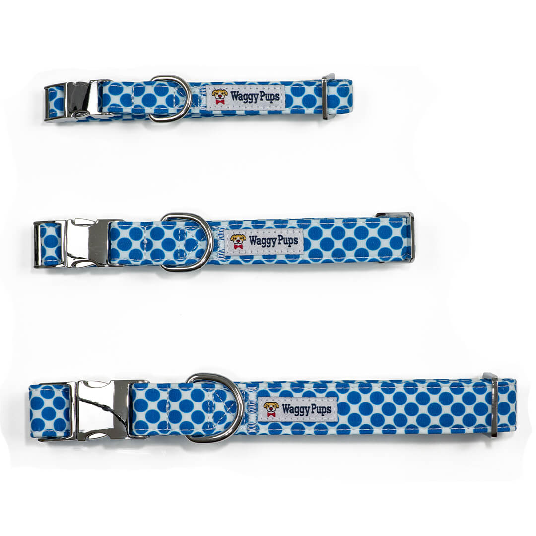 Berry Polka Dot Dog Collar - Waggy Pups