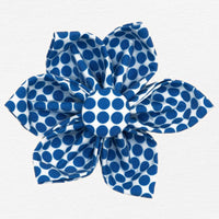 Thumbnail for Berry Polka Dot Dog Flower Collar