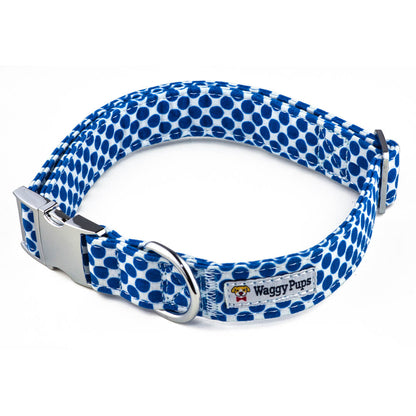 Berry Polka Dot Dog Collar - Waggy Pups