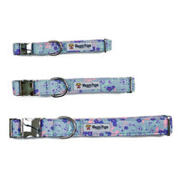 Thumbnail for Cerulean Violets Dog Collar - Waggy Pups