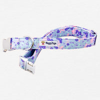 Thumbnail for Cerulean Violets Dog Bow Tie Collar