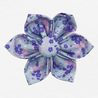 Thumbnail for Cerulean Violets Dog Flower Collar