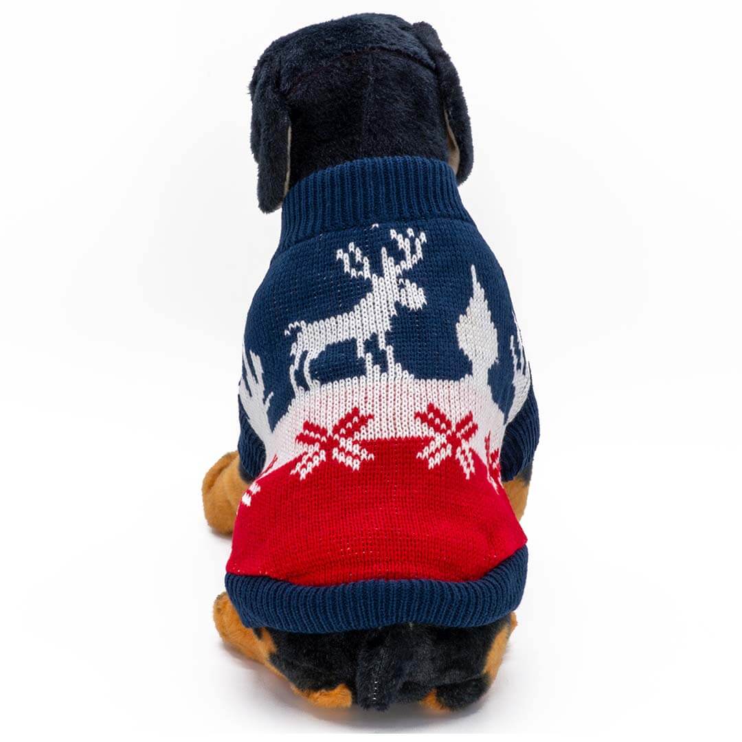 Guinevere Holiday Dog Sweater