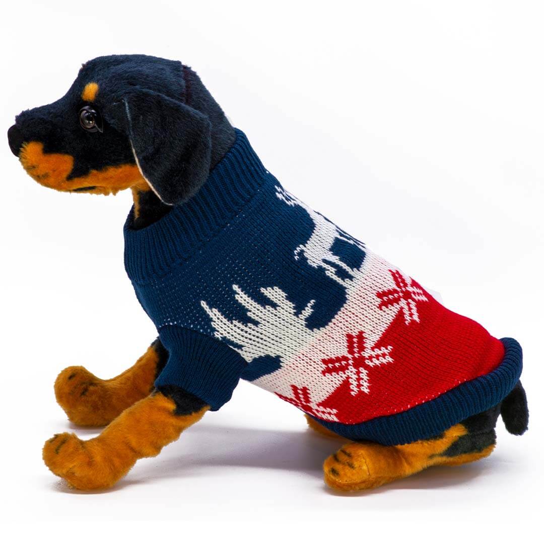 Guinevere Holiday Dog Sweater