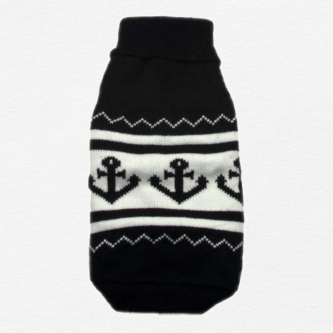 Guinevere Nautical Dog Sweater