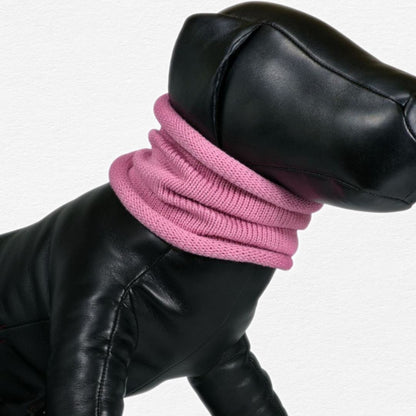 Pink Cotton Dog Snoodie