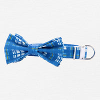 Thumbnail for Newport Plaid Dog Bow Tie Collar