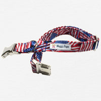 Thumbnail for Patriotic Dog Bow Tie Collar
