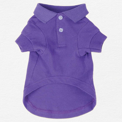 Purple Dog Polo Shirt