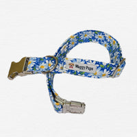 Thumbnail for Sky Blue Daisy Dog Flower Collar