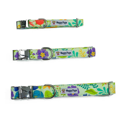 Vibrant Bouquet Dog Collar - Waggy Pups
