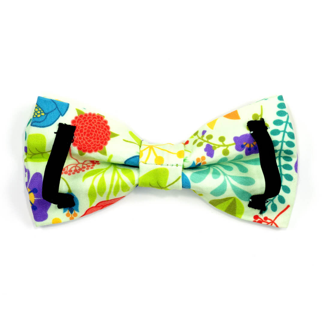 Vibrant Bouquet Dog Bow Tie - Waggy Pups
