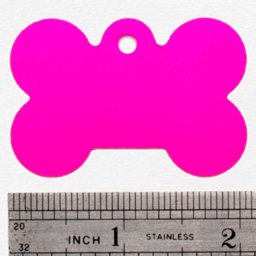 Pink Personalized Tag for Dogs