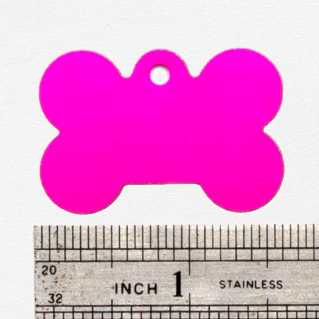 Pink Personalized Tag for Dogs
