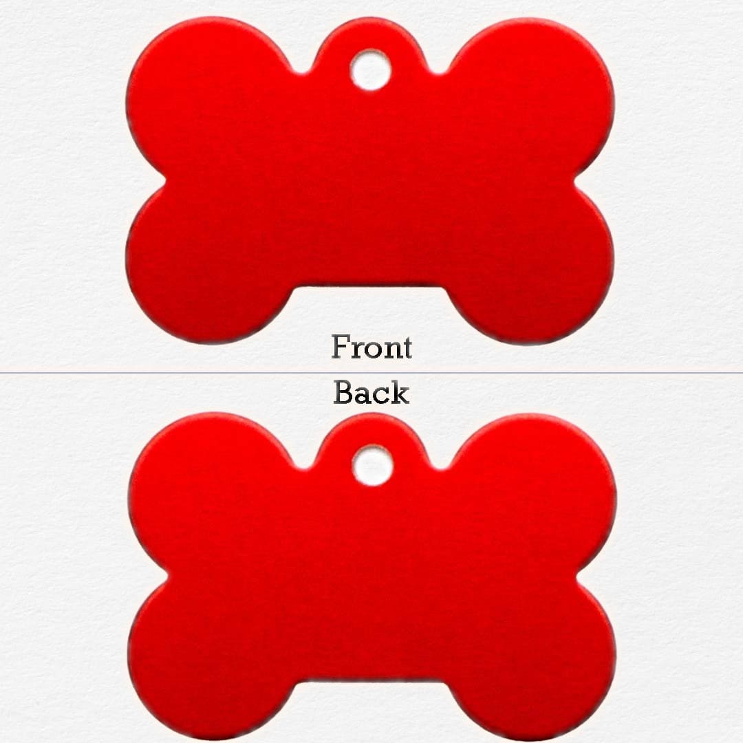Red Personalized Tag for Dogs