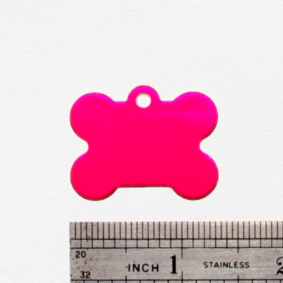 Pink Personalized Tag for Dogs