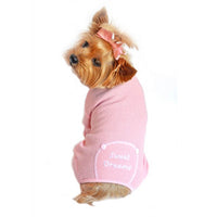 Thumbnail for Pink Sweet Dreams Dog Pajamas - Waggy Pups